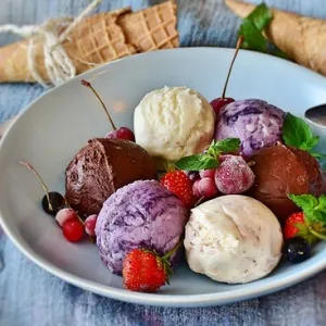 Glace maison