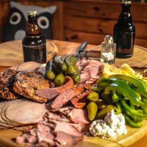 Plateau de chacuterie